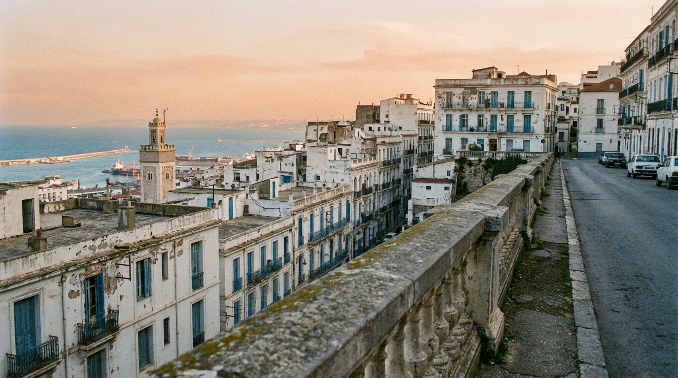 Belvédère sur la baie d'Alger