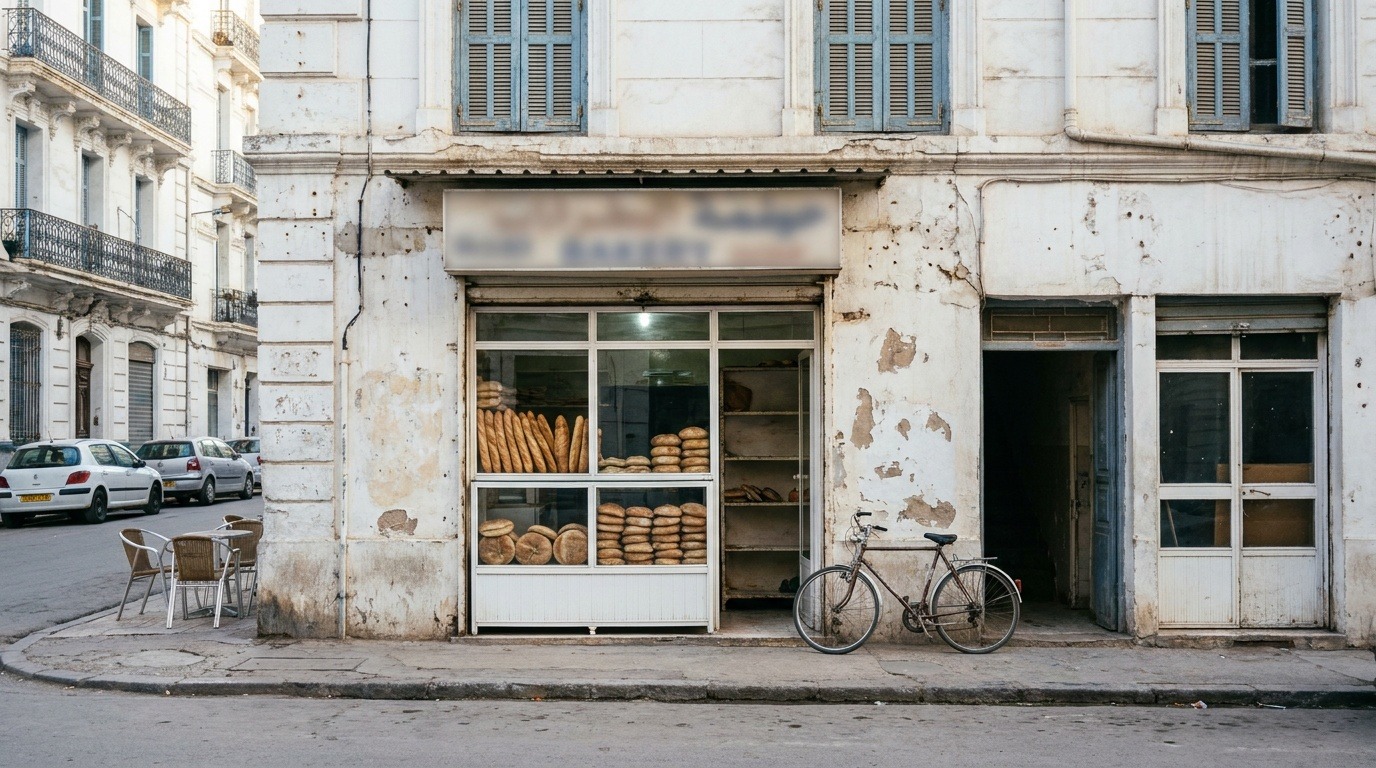 Boulangerie de quartier à Alger