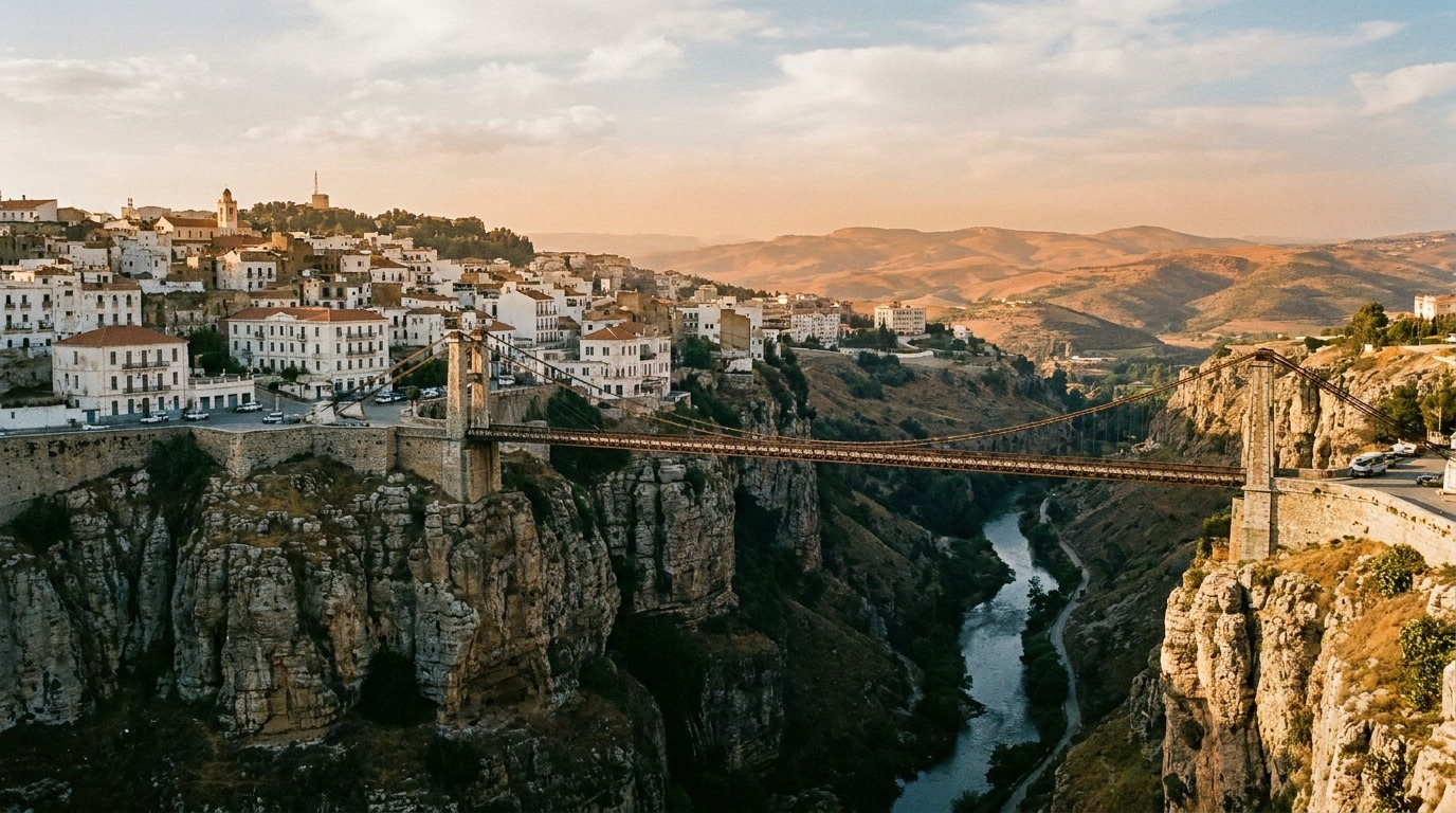 Constantine, la ville des ponts suspendus