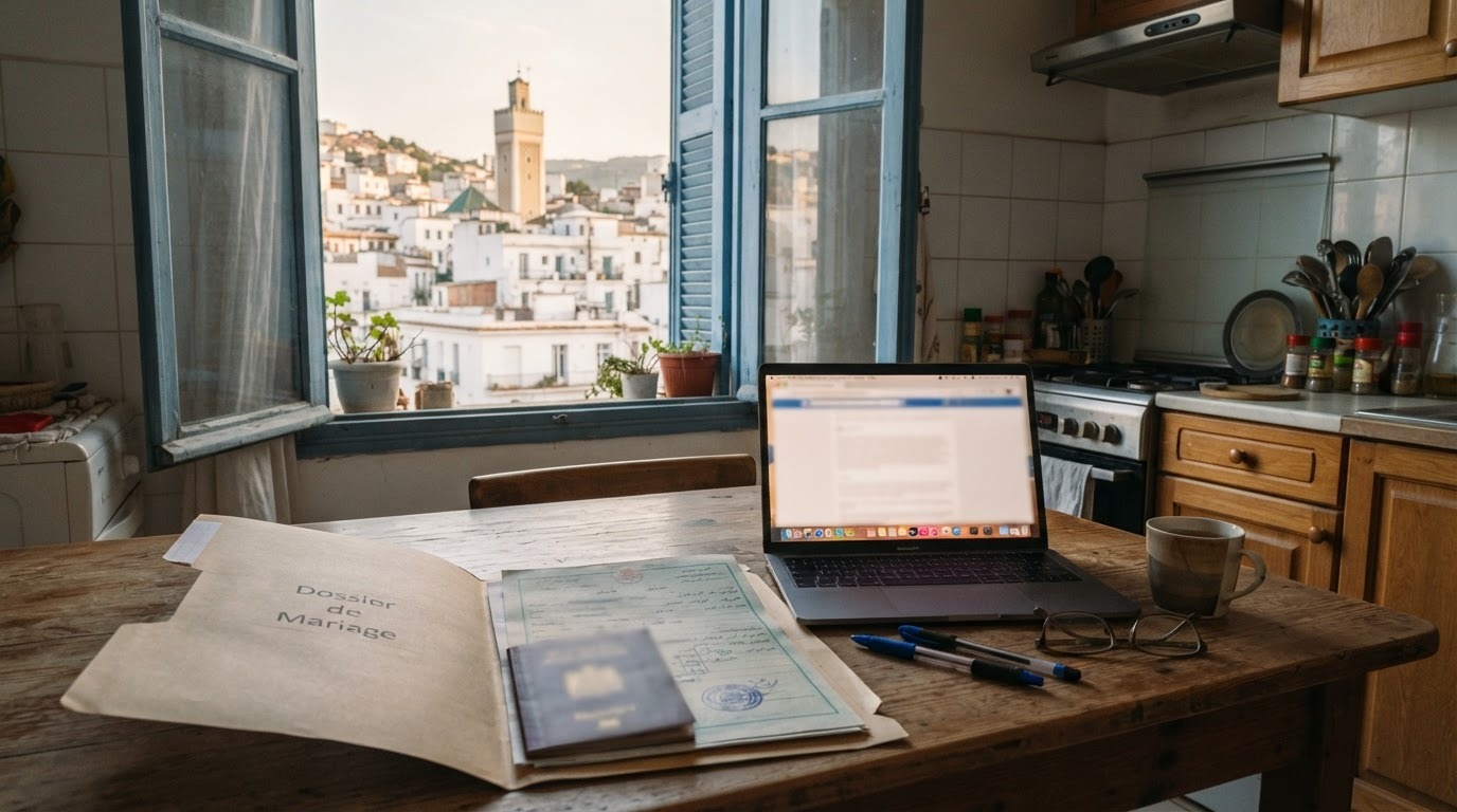 Documents pour un dossier de mariage