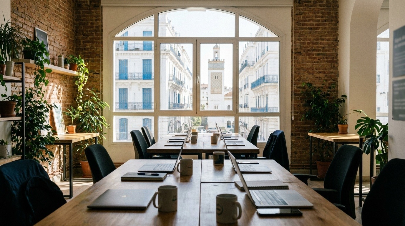 Espace de coworking à Alger
