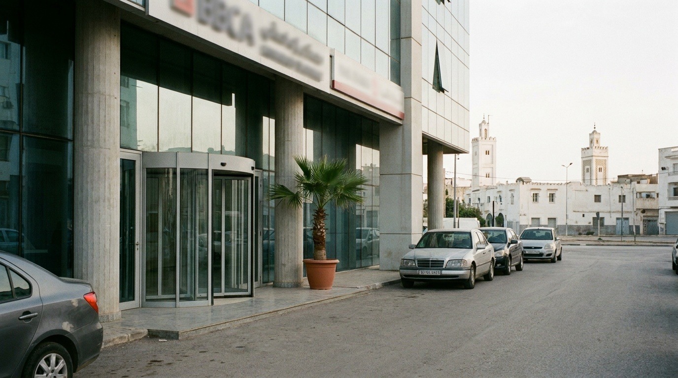 Immeuble de bureaux dans un quartier d'affaires d'Alger