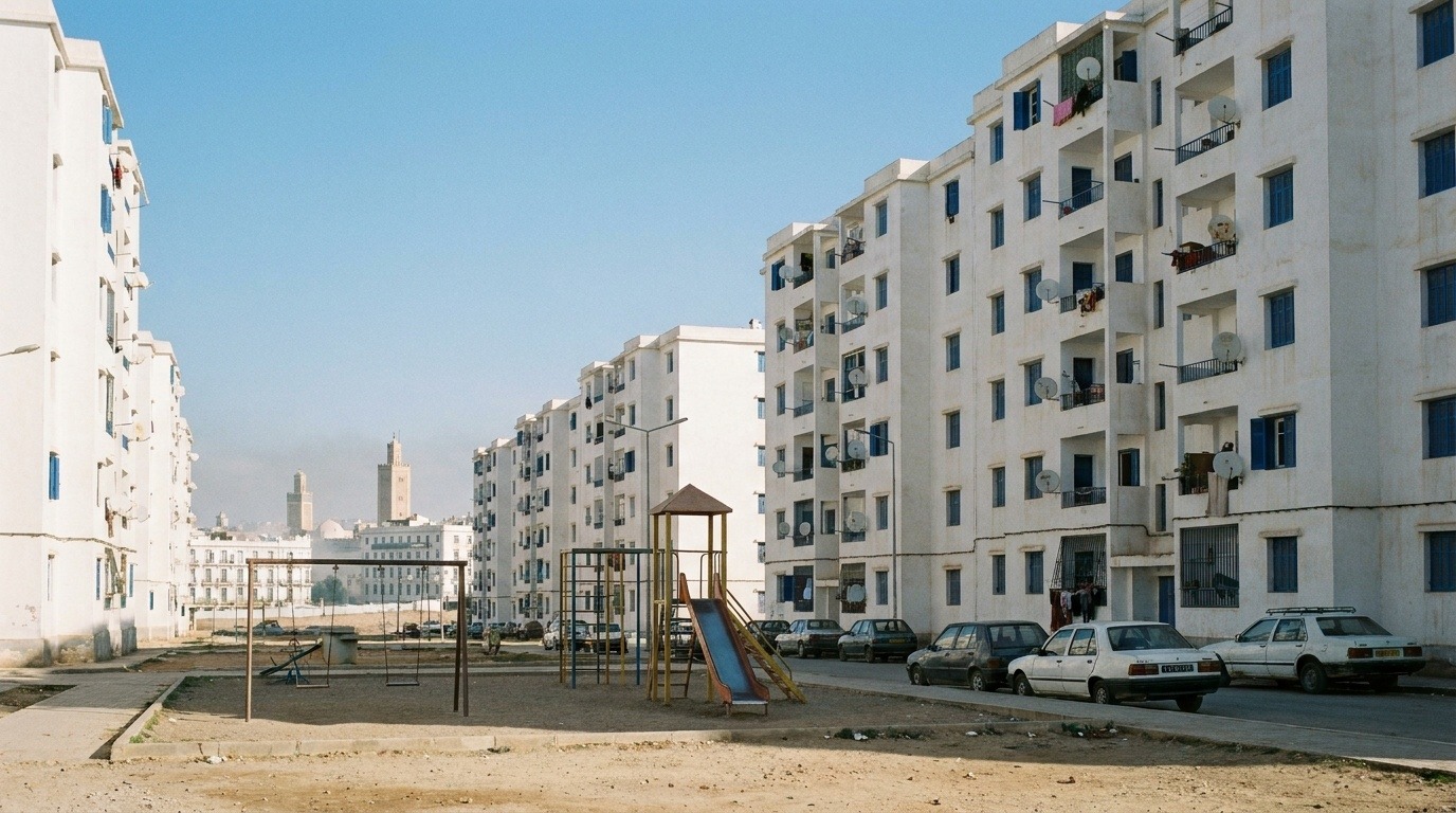 Immeubles résidentiels neufs en périphérie d'Alger