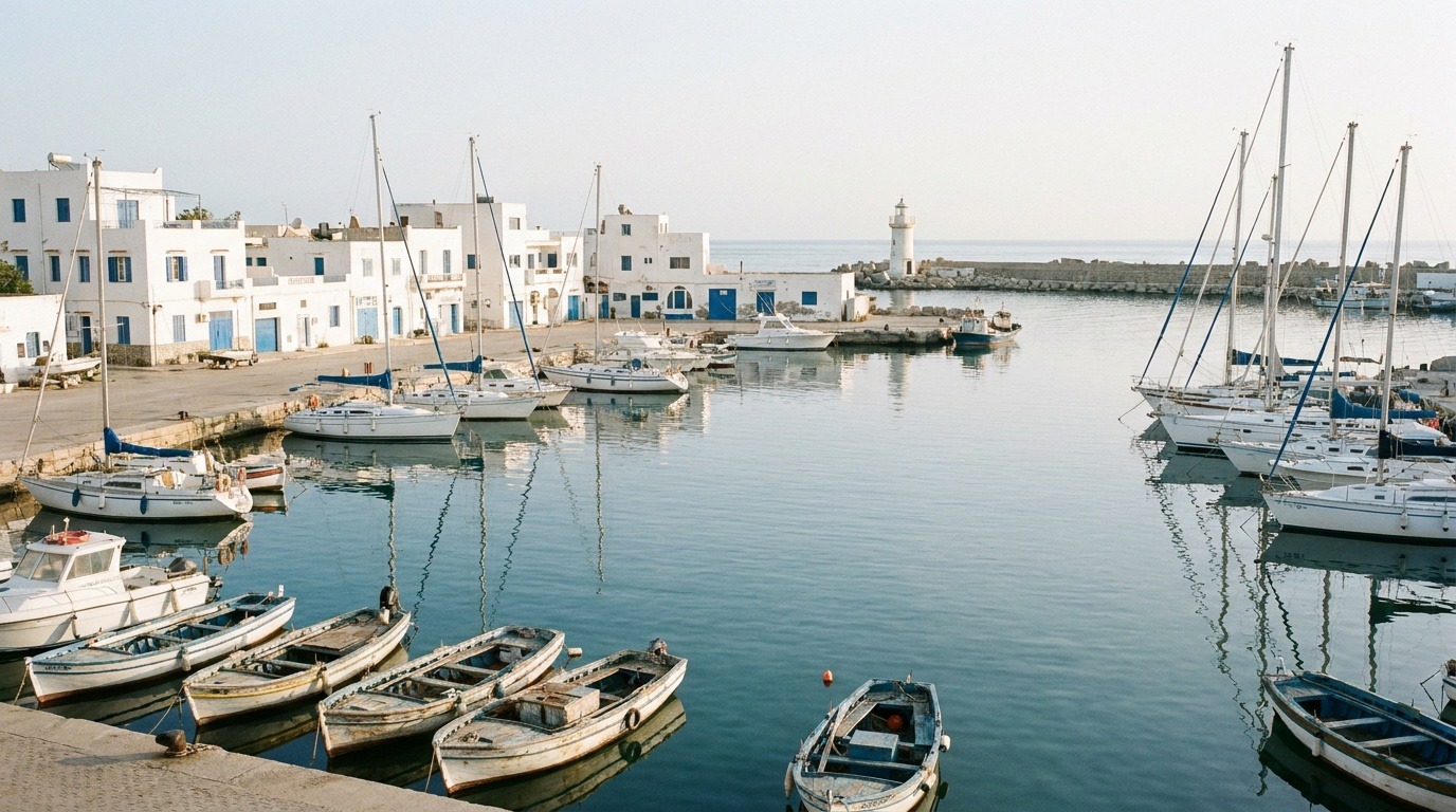 Marina de Sidi Fredj près d'Alger