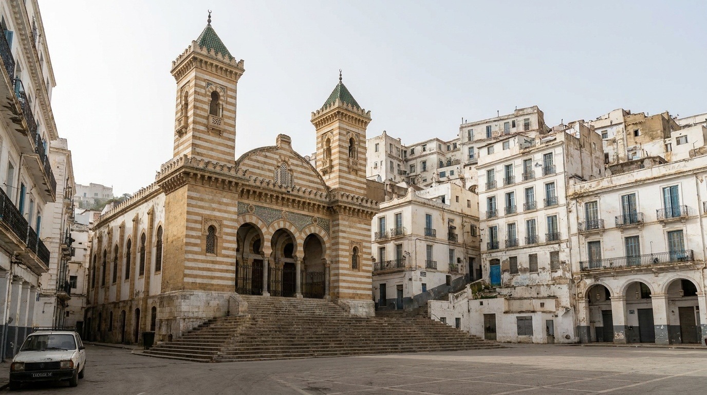 Mosquée Ketchaoua dans la Casbah d'Alger