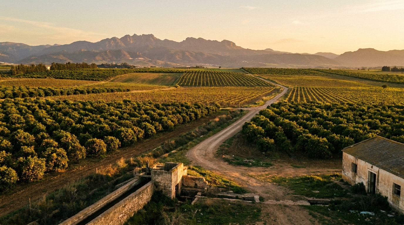 Plaine agricole de la Mitidja