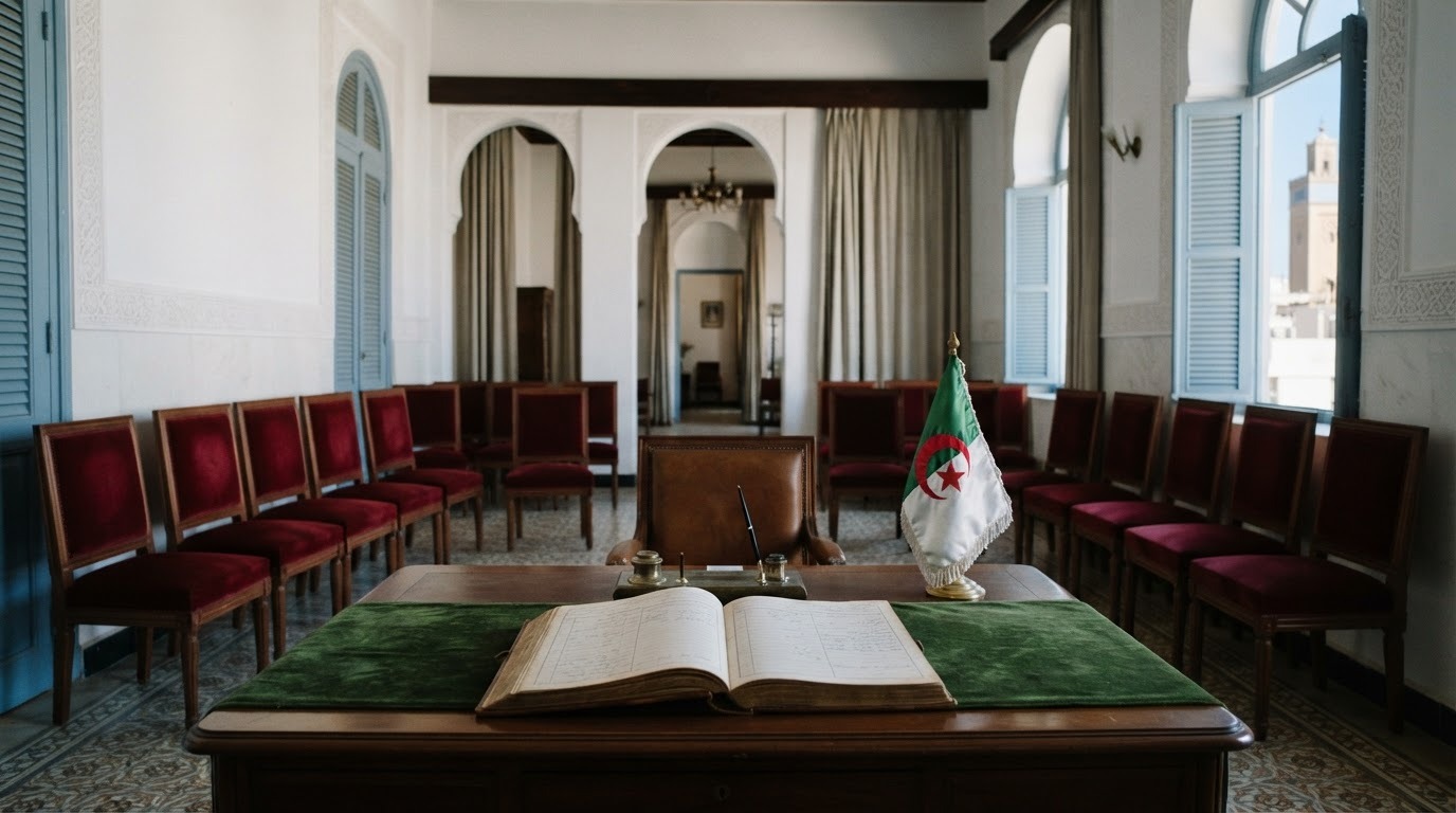 Salle des mariages d'une mairie algérienne