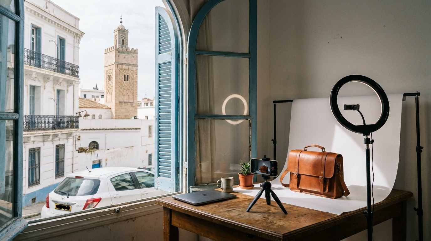 Studio photo produit pour e-commerce