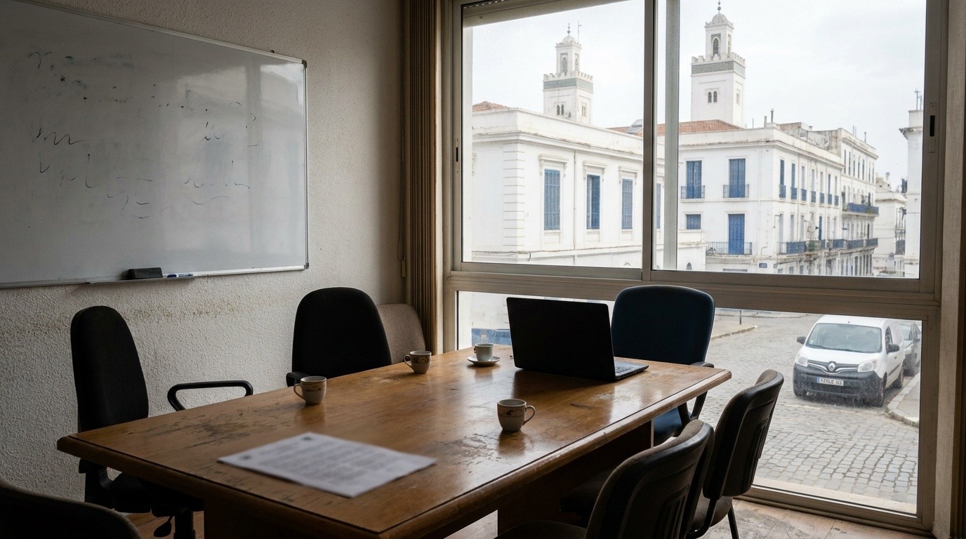 Table de réunion dans un bureau à Alger